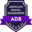 Associate Digital Bookkeeper certification badge