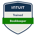 Intuit Trained Bookkeeper certification badge
